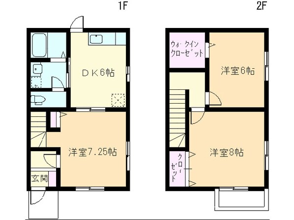 サンビレッジの物件間取画像